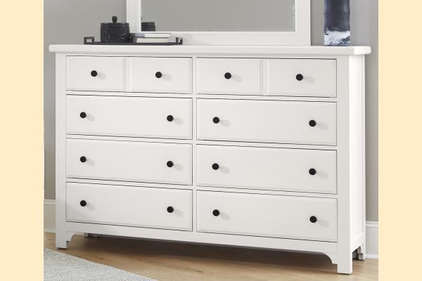 Vaughan Bassett Cool Farmhouse- Soft White Dresser