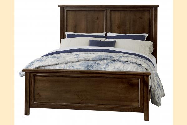 Vaughan Bassett Lancaster County- Amish Walnut Queen Amish Bed