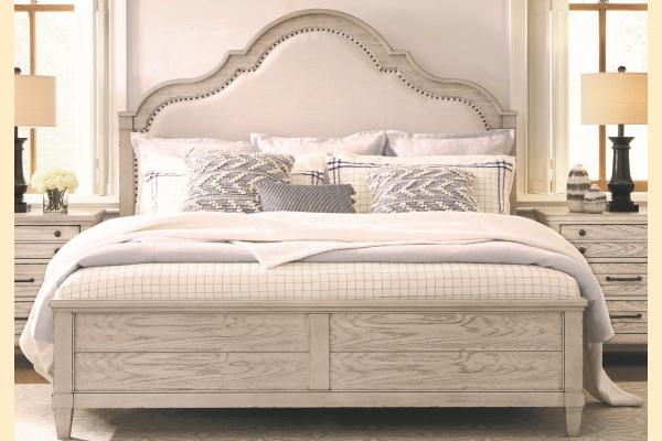 Legacy Belhaven King Upholstered Panel Bed