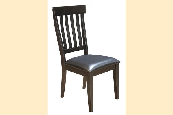 A-America Mariposa-Dark Slat Back Side Chair