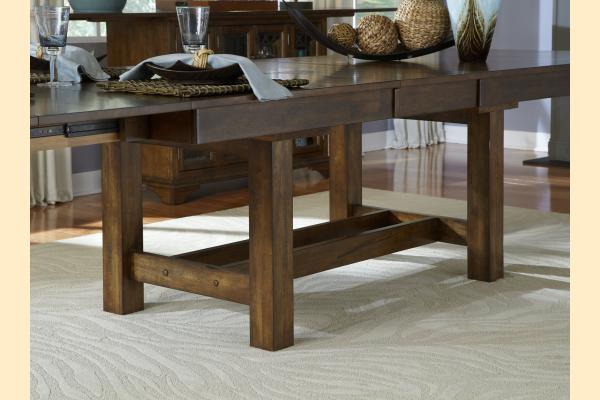 A-America Mariposa Trestle Table w/ 3 18