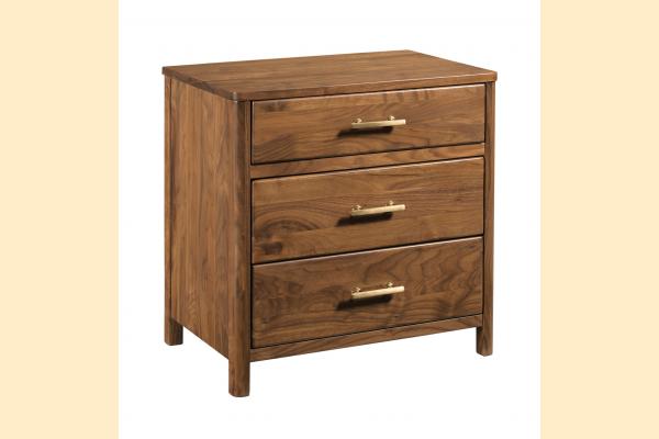 Kincaid Monogram Walnut Main Nightstand