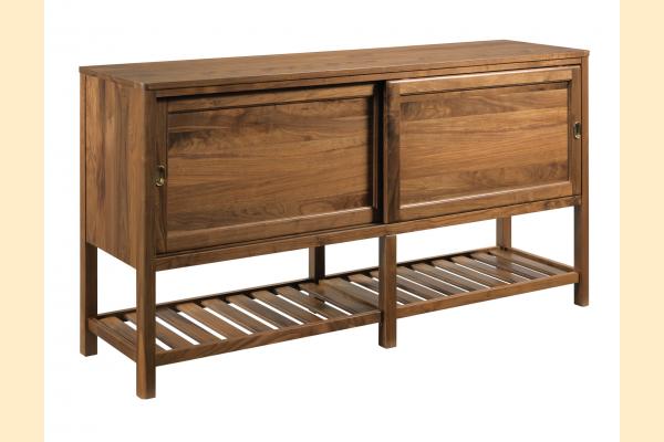 Kincaid Monogram Walnut Roanoke Display Buffet