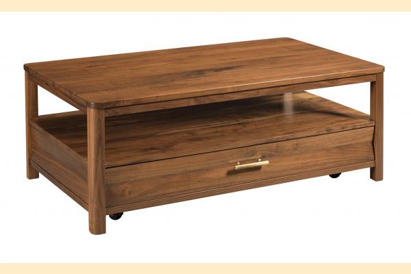 Kincaid Monogram Walnut Parkway Coffee Table