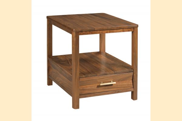 Kincaid Monogram Walnut Parkway END Table