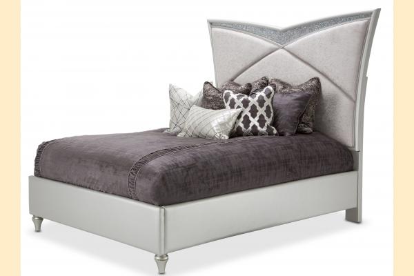 Aico Melrose Plaza Cal-King Upholstered Bed