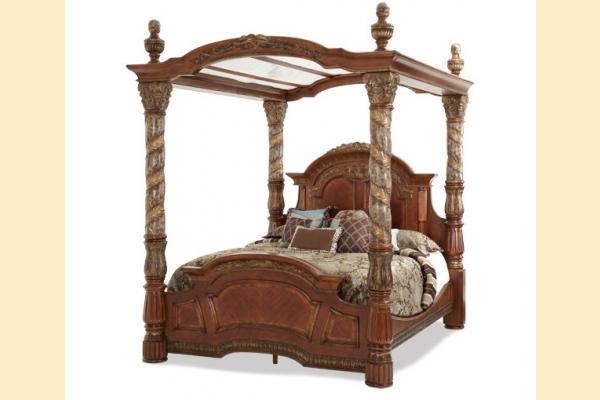 Aico Villa Valencia King Poster Canopy Bed