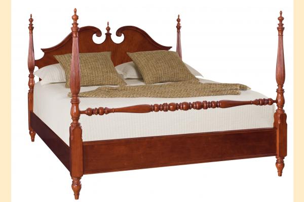 American Drew Cherry Grove King Low Poster Bed