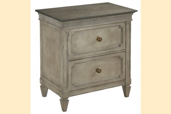 American Drew Savona Ax Two Drawer Nightstand