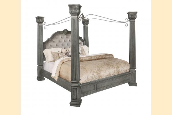 Avalon Greysone Castle Queen Canopy Bed