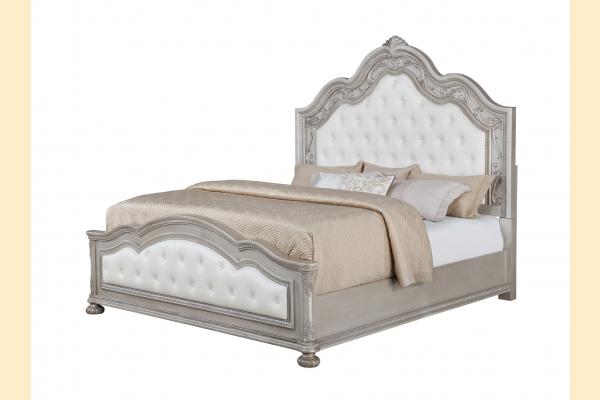 Avalon Royal Silver Queen Bed