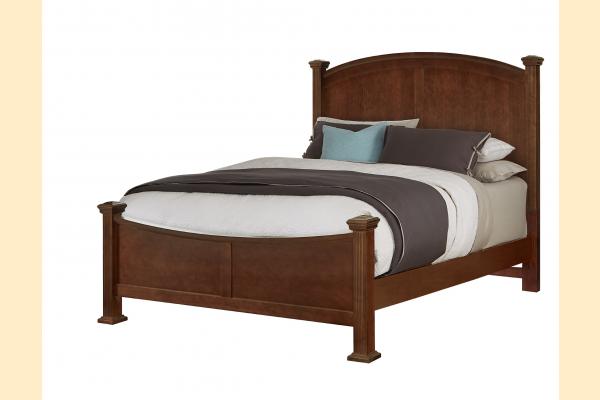 Vaughan Bassett Bonanza-Cherry Queen Poster Bed