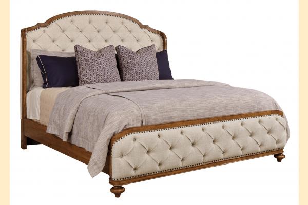 American Drew Berkshire Bedroom Glendale Upholstered Cal King Bed