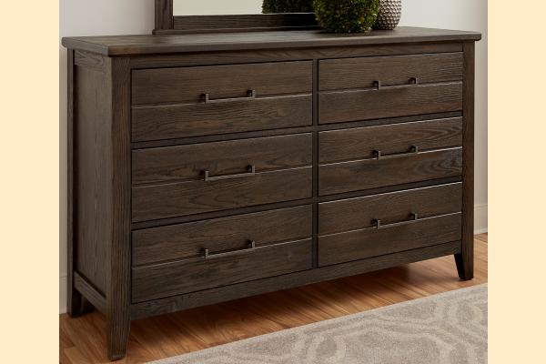 Vaughan Bassett Passageways - Charleston Brown Dresser