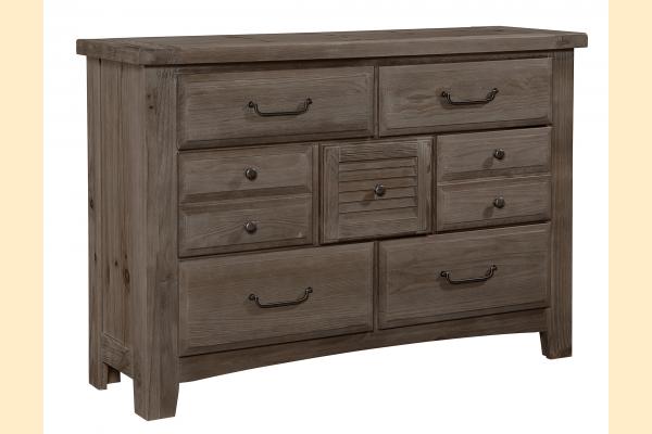 Vaughan Bassett Sawmill-Saddle Grey Dresser