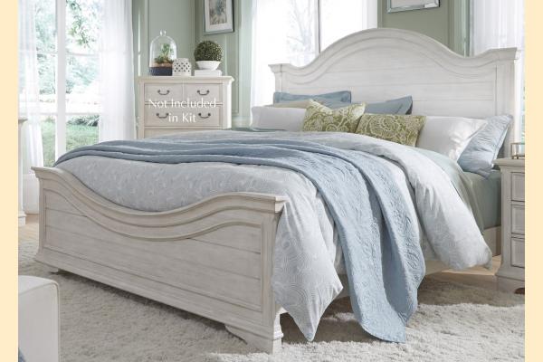 Liberty Bayside King Arched Panel Bed