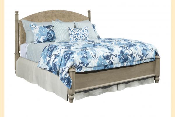 American Drew Litchfield Queen Currituck Low Post Bed