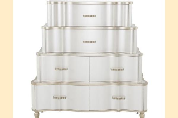 Aico London Place Tiered Vertical Storage Cabinets-Chest