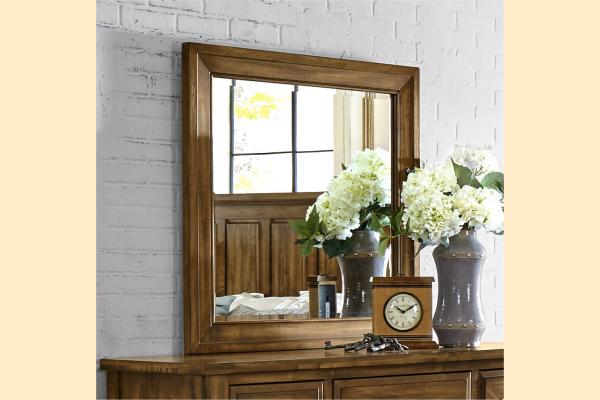 VB Artisan & Post  Maple Road-Antique Amish Landscape Mirror