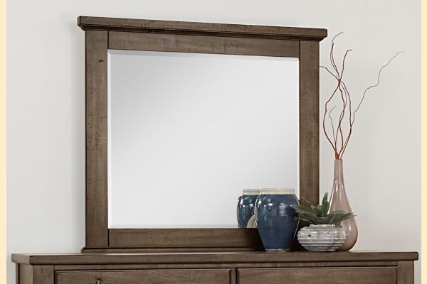 VB Artisan & Post  Cool Rustic-Mink Landscape MIrror