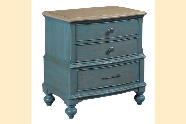 American Drew Litchfield Moray Nightstand-Blue