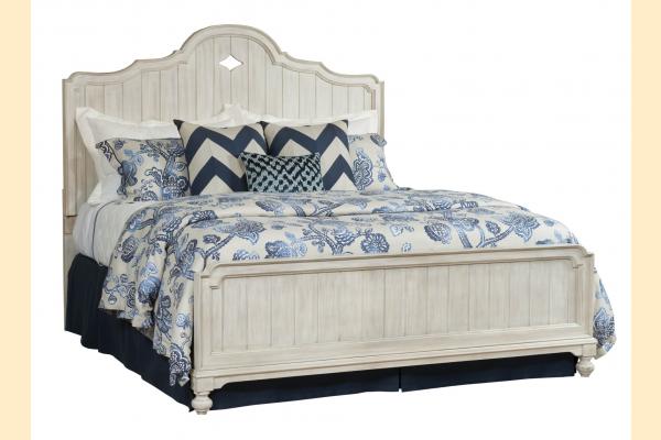 American Drew Litchfield King Laurel Panel Bed