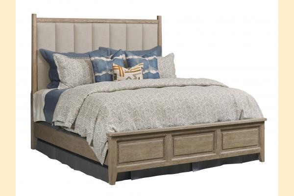 Kincaid Urban Cottage Oakmont Queen Upholstered Panel Bed