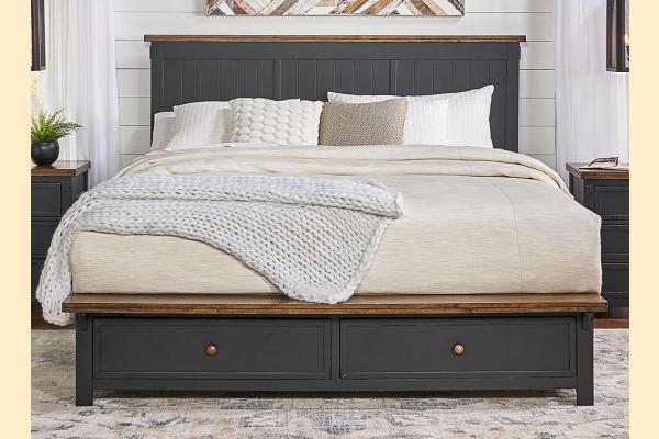 A-America Stormy Ridge Cal King Storage Bed