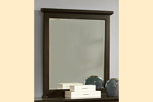 Vaughan Bassett Bonanza-Merlot Small Landscape Mirror