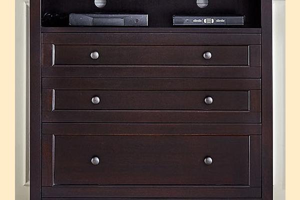 A-America Westlake-Dark Mahogany Media Chest